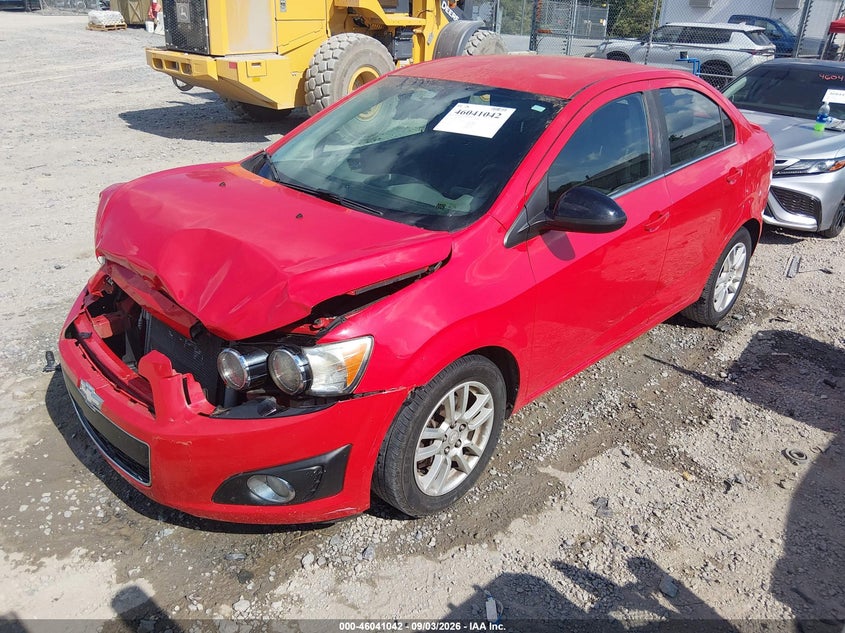 CHEVROLET SONIC 2015 VIN 1G1JC5SH4F4101905