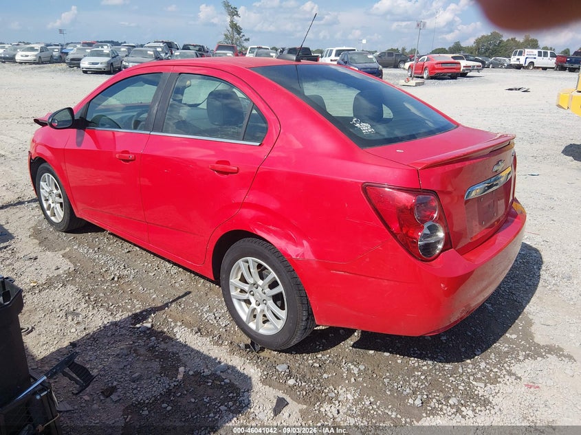 CHEVROLET SONIC 2015 VIN 1G1JC5SH4F4101905
