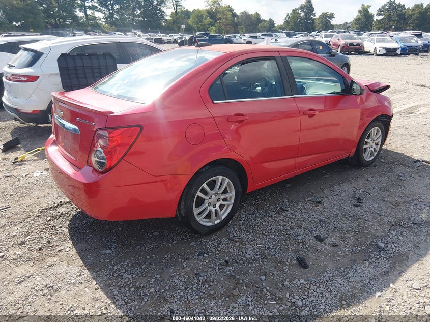 Vin: 1g1jc5sh4f4101905, lot: 46540497, chevrolet sonic lt auto 20154
