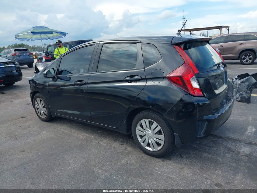 HONDA FIT 2016 VIN JHMGK5H50GX020917