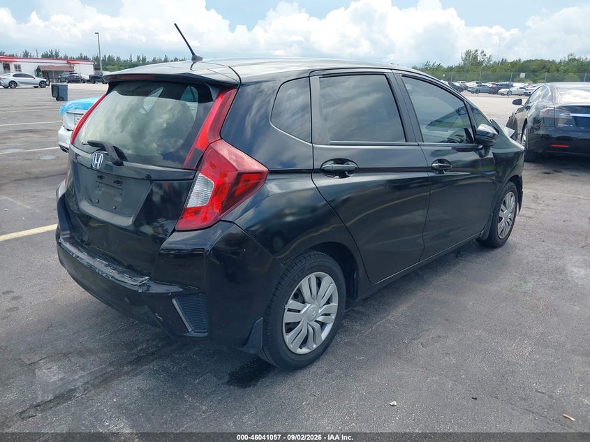 HONDA FIT 2016 VIN JHMGK5H50GX020917