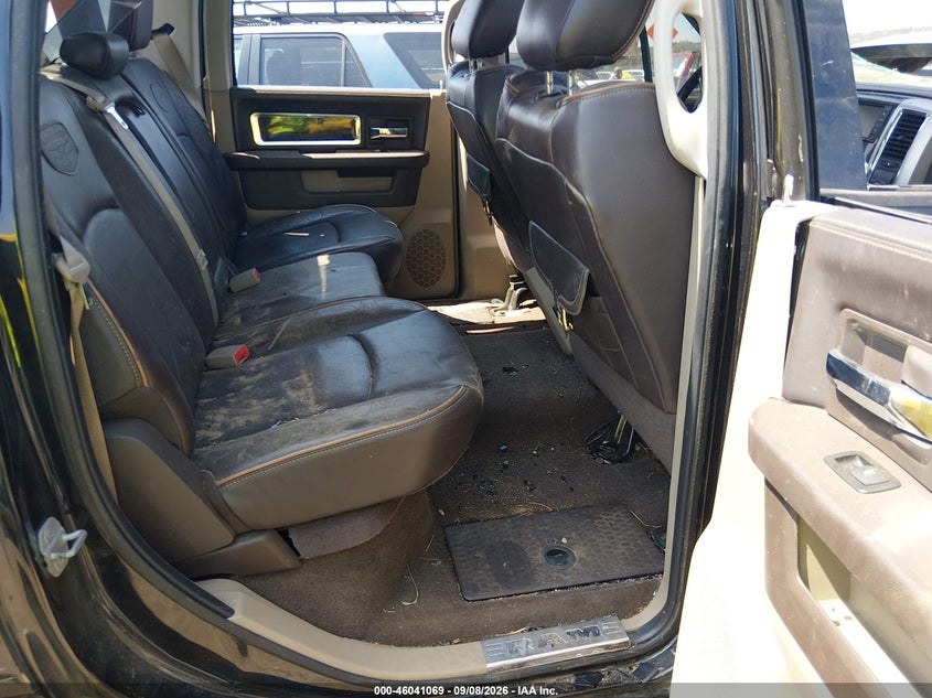 RAM RAM 2500 2011 VIN 3D7UT2CL5BG567898