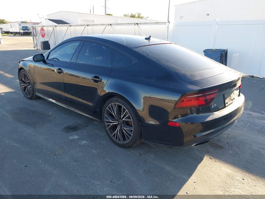 Vin: wauw3afc9jn058487, lot: 46540541, audi a7 3.0t premium plus 20183