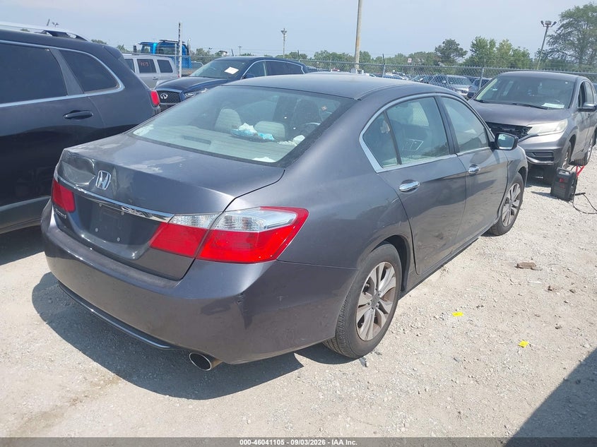 Vin: 1hgcr2f31da254544, lot: 46540560, honda accord lx 20134