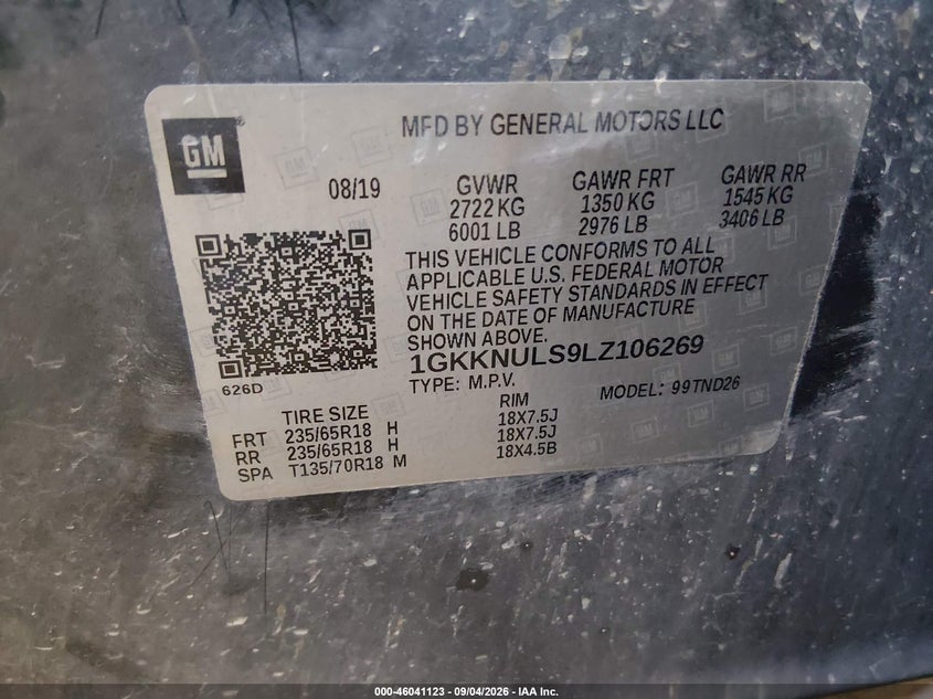 2020 GMC ACADIA AWD SLT · Фото 9