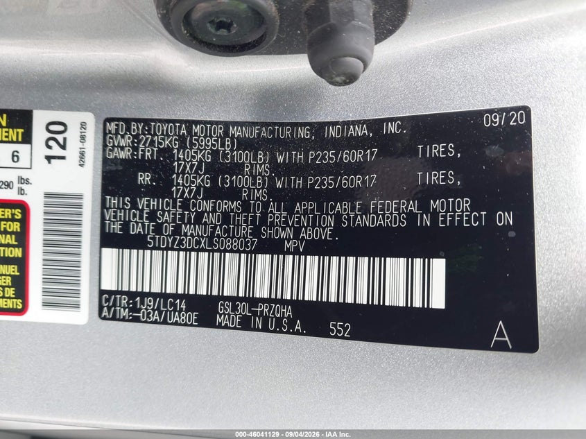 TOYOTA SIENNA - zdjęcie 9