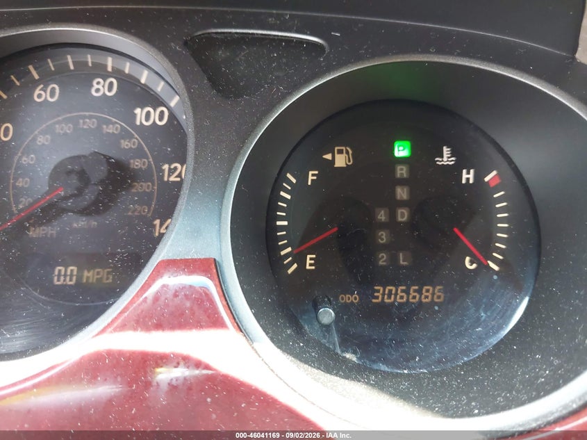 LEXUS ES 330 2004 VIN JTHBA30G945009355
