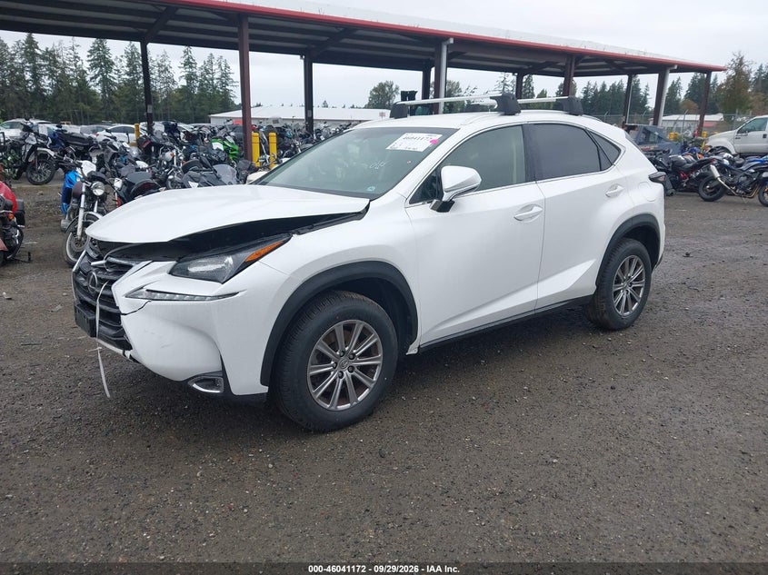 Vin: jtjbarbzxg2082532, lot: 46540627, lexus nx 200t 20162