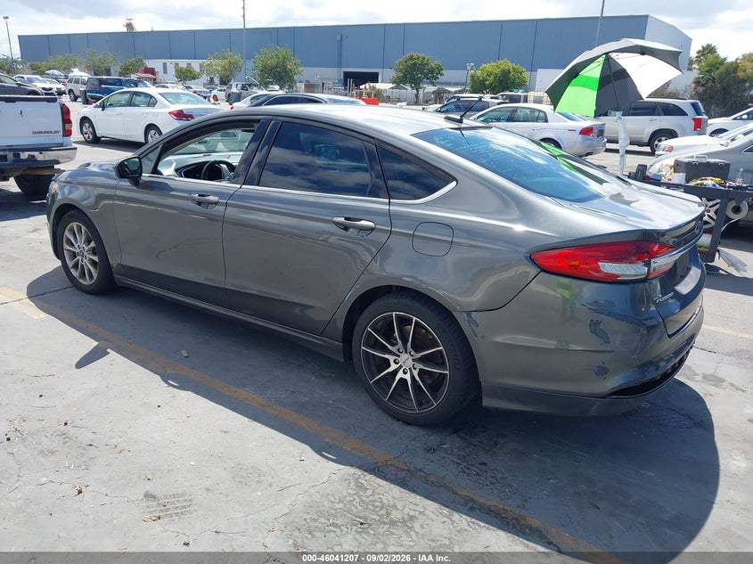 2017 FORD FUSION auction photo 3
