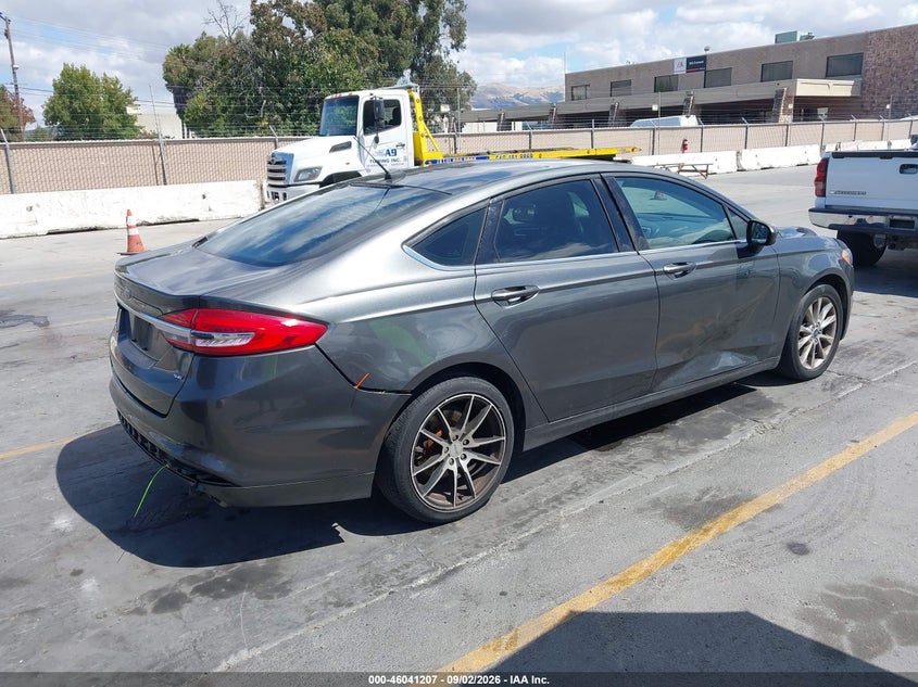 2017 FORD FUSION auction photo 4