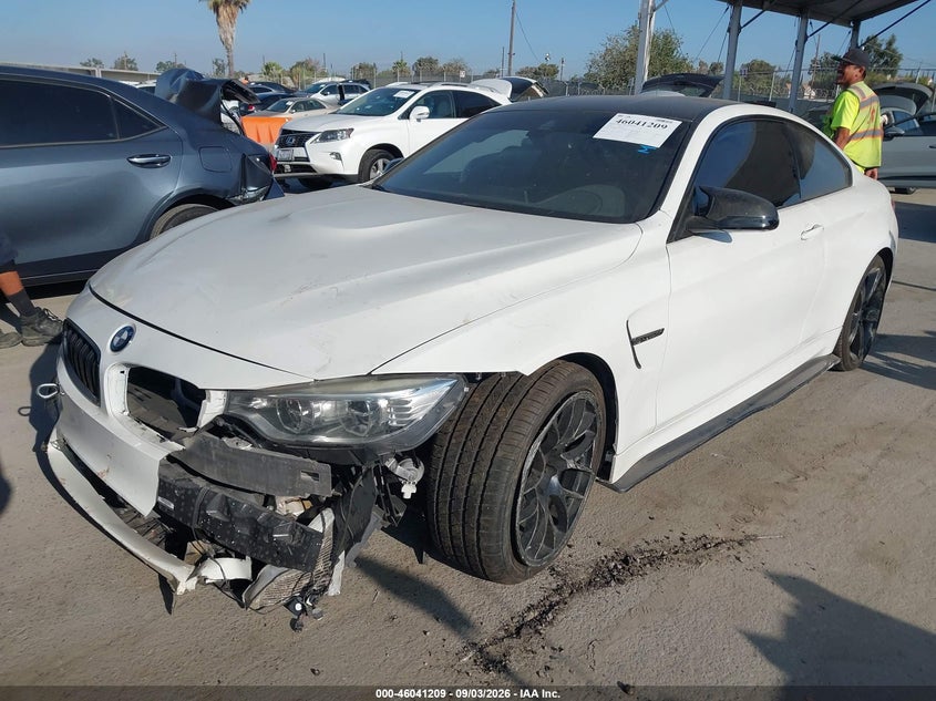 Vin: wbs4y9c5xjac87277, lot: 46540664, bmw m4 20182