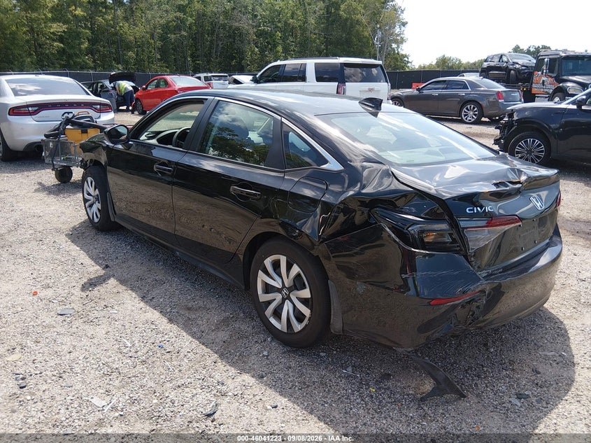 Vin: 2hgfe2f22th522730, lot: 46540678, honda civic lx 20263