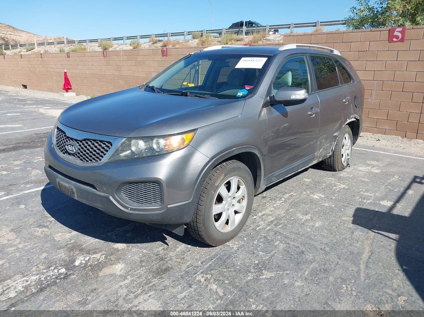 Vin: 5xykt4a24bg152271, lot: 46540679, kia sorento lx v6 20112