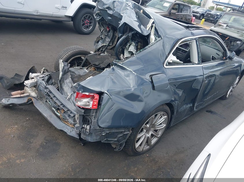 AUDI A5 2011 VIN WAULFAFR6BA047244
