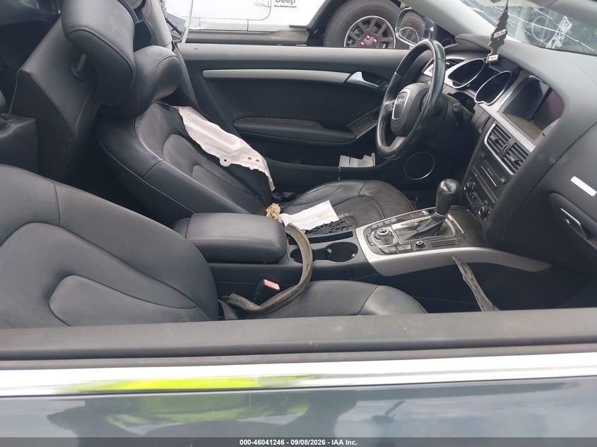 AUDI A5 2011 VIN WAULFAFR6BA047244