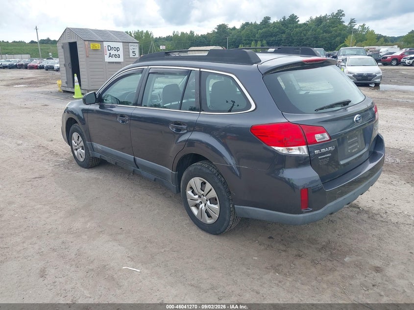 SUBARU OUTBACK 2013 VIN 4S4BRBAC1D1314089