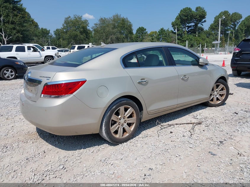 2011 BUICK LACROSSE SEDAN 3.6L V-6 DI, DOHC, VVT, REGULAR , 280HP