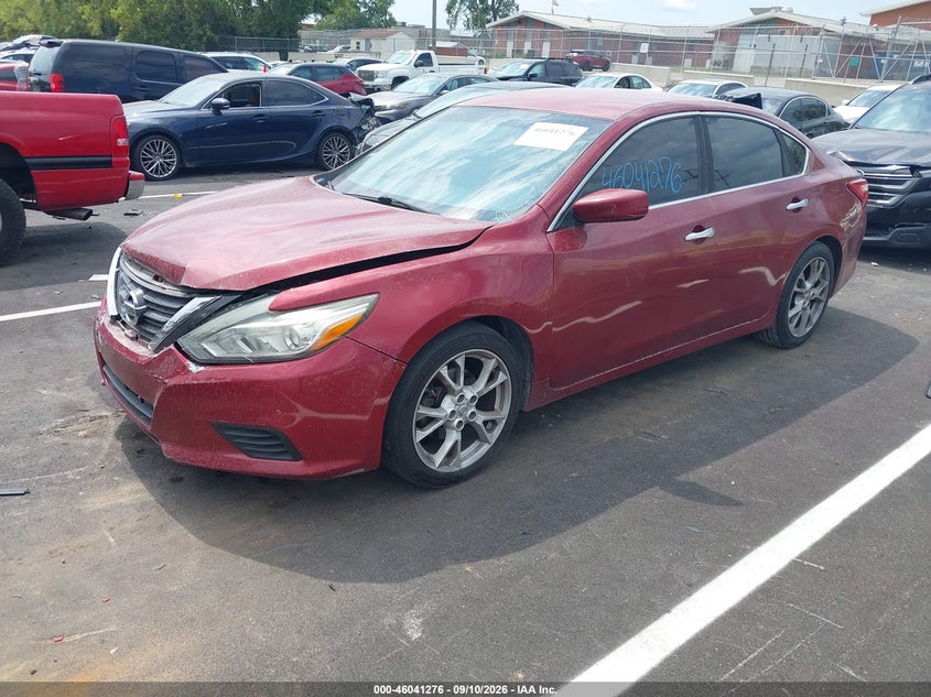 2017 Nissan Altima, Удар спереду, IAAI, VIN 1N4AL3AP9HC167689 — фото 2