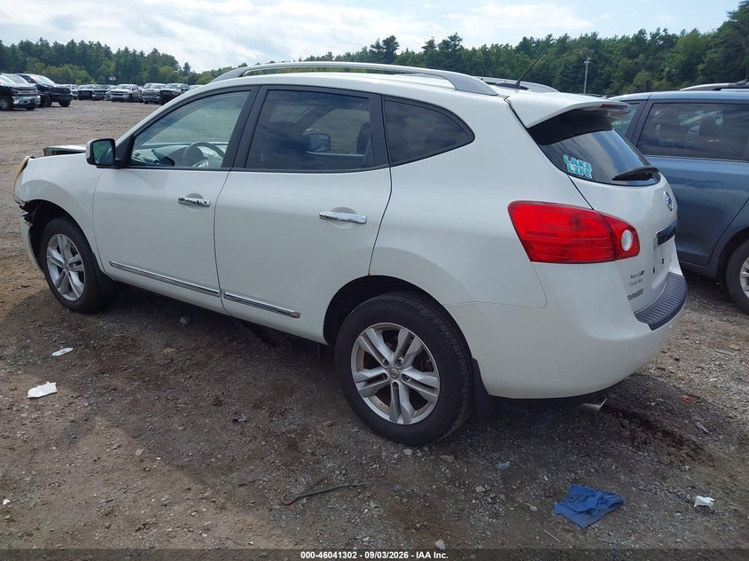 Vin: jn8as5mv5cw417170, lot: 46540757, nissan rogue sv 20123