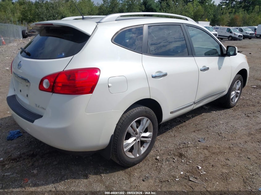 Vin: jn8as5mv5cw417170, lot: 46540757, nissan rogue sv 20124