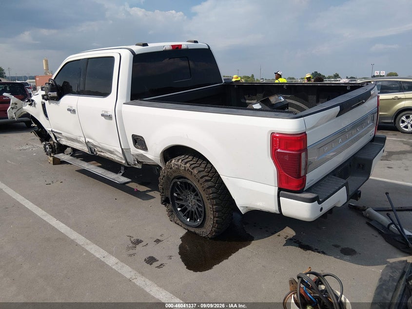 Vin: 1ft7w2bt0lee05282, lot: 46540792, ford f-250 platinum 20203