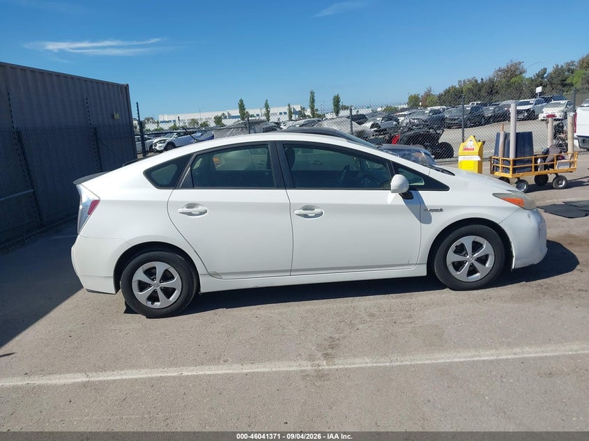 TOYOTA PRIUS 2012 VIN JTDKN3DU4C5485064