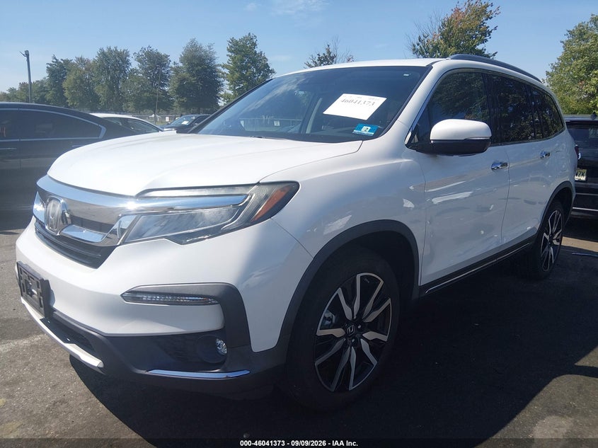 Vin: 5fnyf6h08lb033407, lot: 46540828, honda pilot awd elite 20202