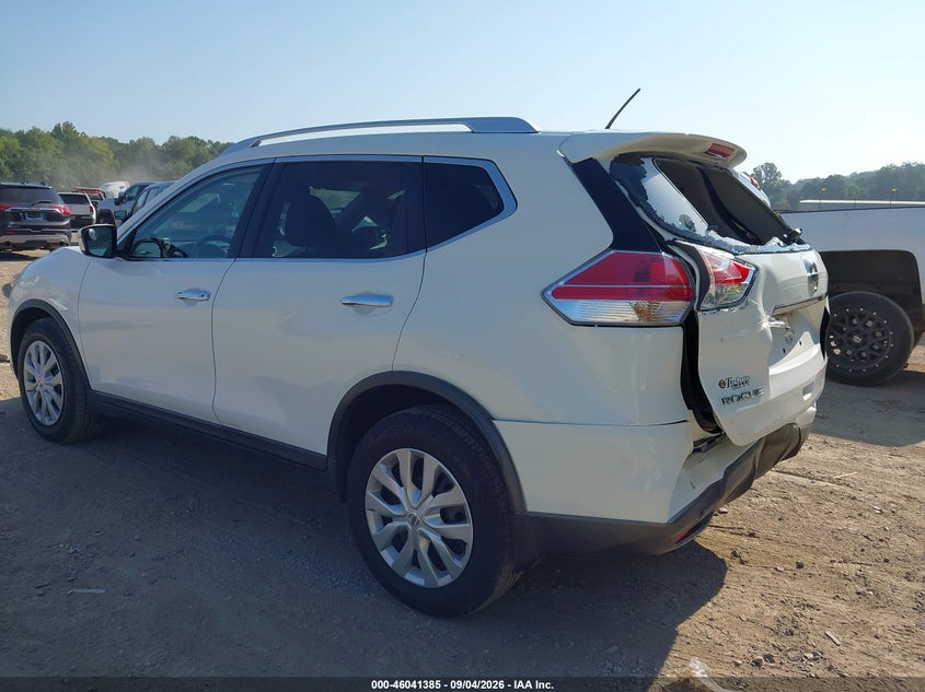 Vin: knmat2mt0gp664277, lot: 46540840, nissan rogue s 20163