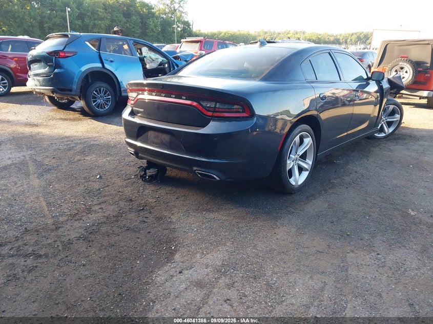 Vin: 2c3cdxhg4jh158287, lot: 46540841, dodge charger sxt plus rwd 20184