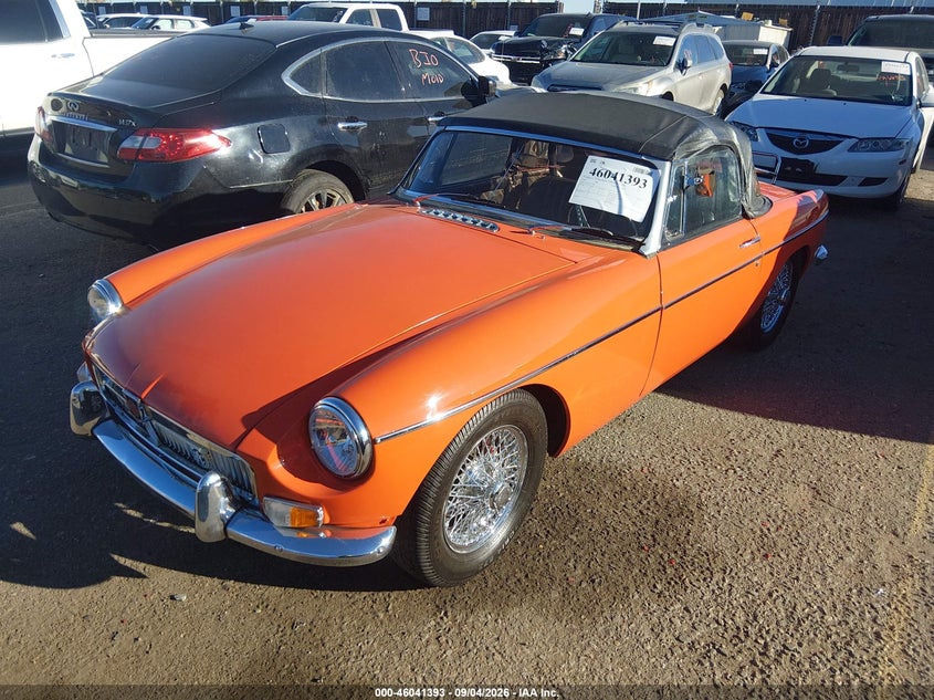 1967 MG MGB, Обычный износ, IAAI, VIN GHN3U137887 — фото 2