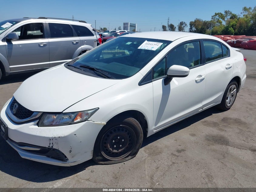 Vin: 2hgfb2f58fh526840, lot: 46540849, honda civic lx 20152