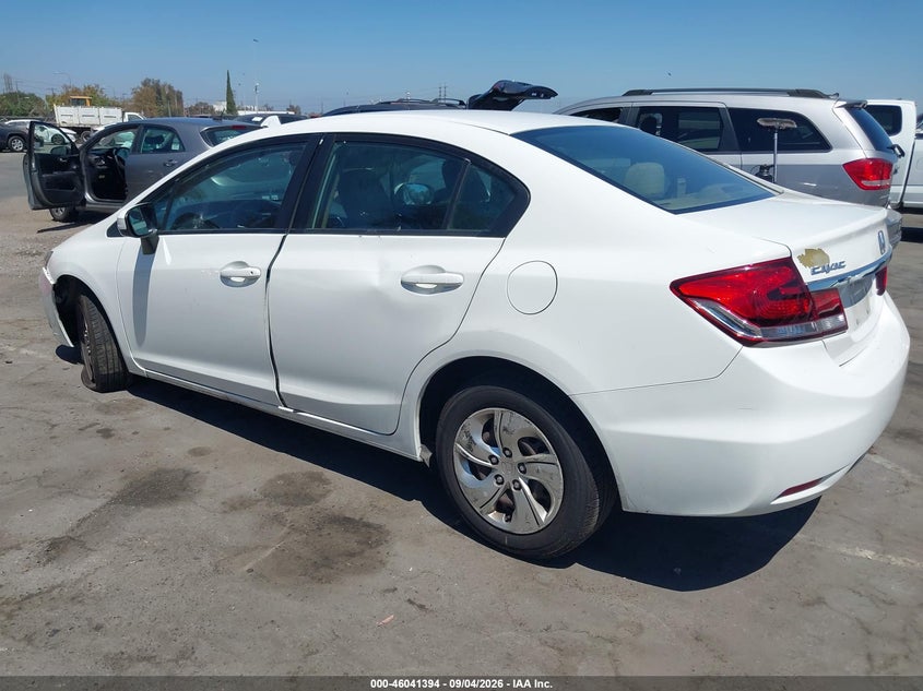 Vin: 2hgfb2f58fh526840, lot: 46540849, honda civic lx 20153