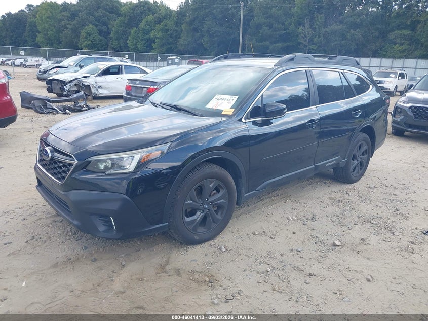 Vin: 4s4btgld5m3177487, lot: 46540868, subaru outback onyx edition xt 20212