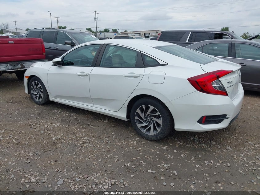 Vin: 19xfc2f84ge001230, lot: 46540889, honda civic ex 20163