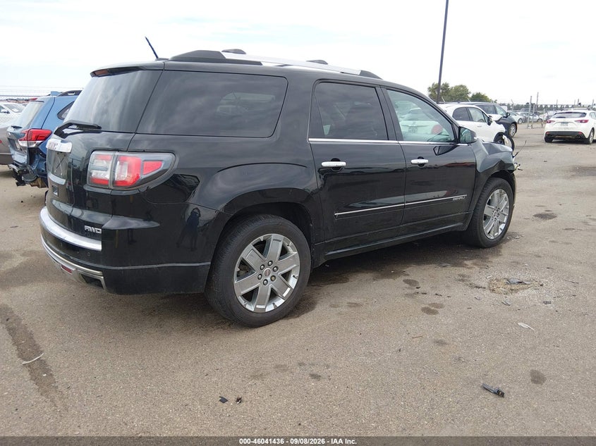 Vin: 1gkkvtkd3gj261921, lot: 46540891, gmc acadia denali 20164
