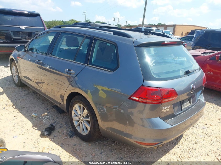 2017 VOLKSWAGEN GOLF SPORTWAGEN auction photo 3