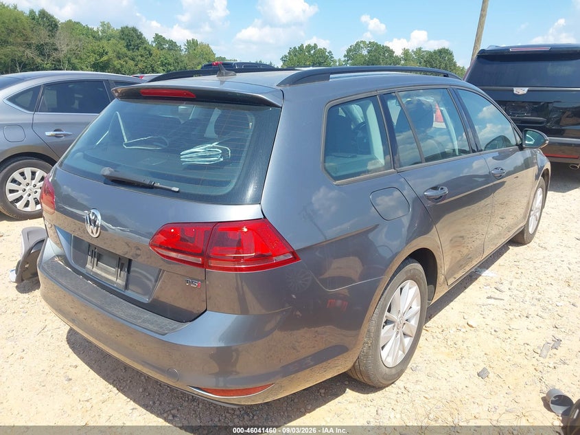 2017 VOLKSWAGEN GOLF SPORTWAGEN auction photo 4