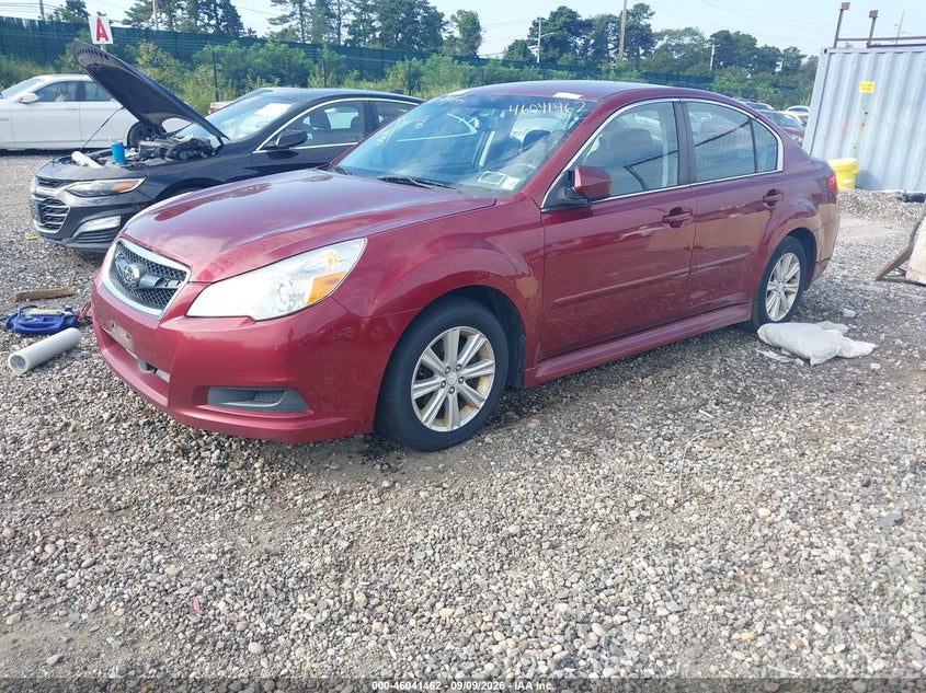 SUBARU LEGACY 2012 VIN 4S3BMAC6XC1011394