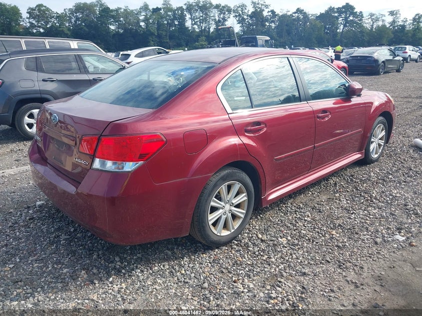 2012 SUBARU LEGACY auction photo 4