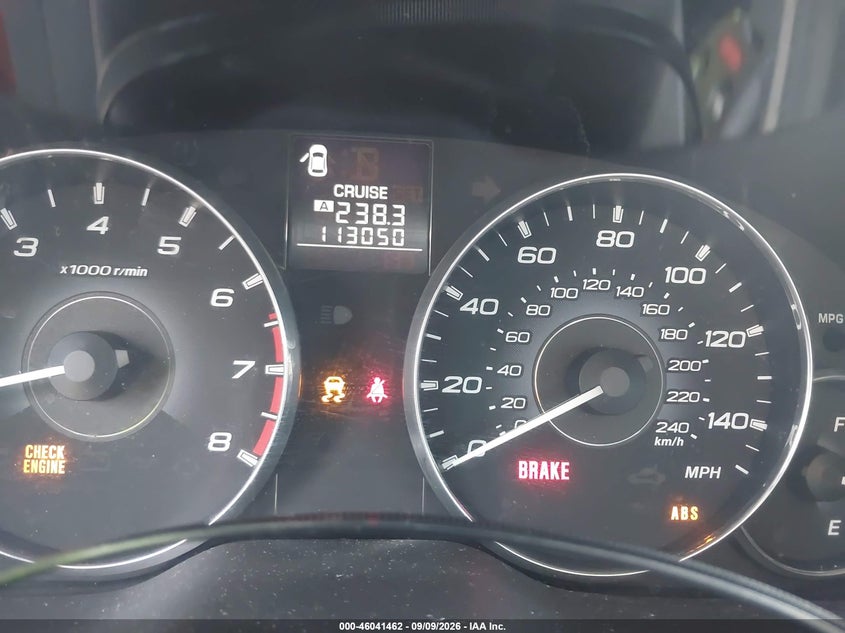 2012 SUBARU LEGACY auction photo 7