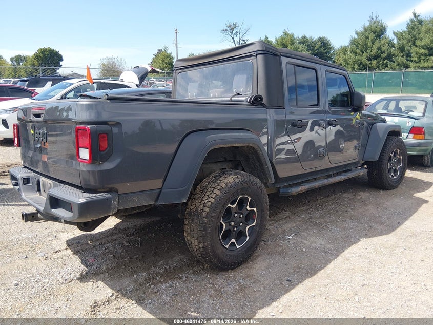 Vin: 1c6hjtag9ml624064, lot: 46540930, jeep gladiator sport 4x4 20214