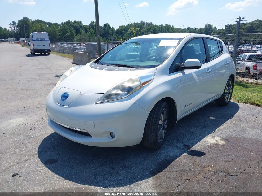 2013 NISSAN LEAF auction photo 2