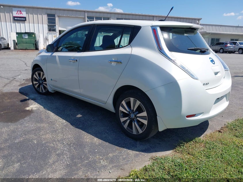 2013 NISSAN LEAF auction photo 3