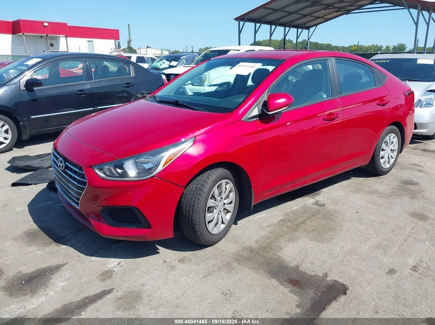 Vin: 3kpc24a69ne155260, lot: 46540940, hyundai accent se 20222