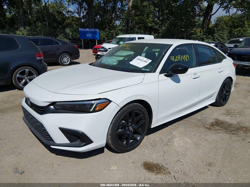 Vin: 2hgfe2f56rh588992, lot: 46540944, honda civic sport 20242