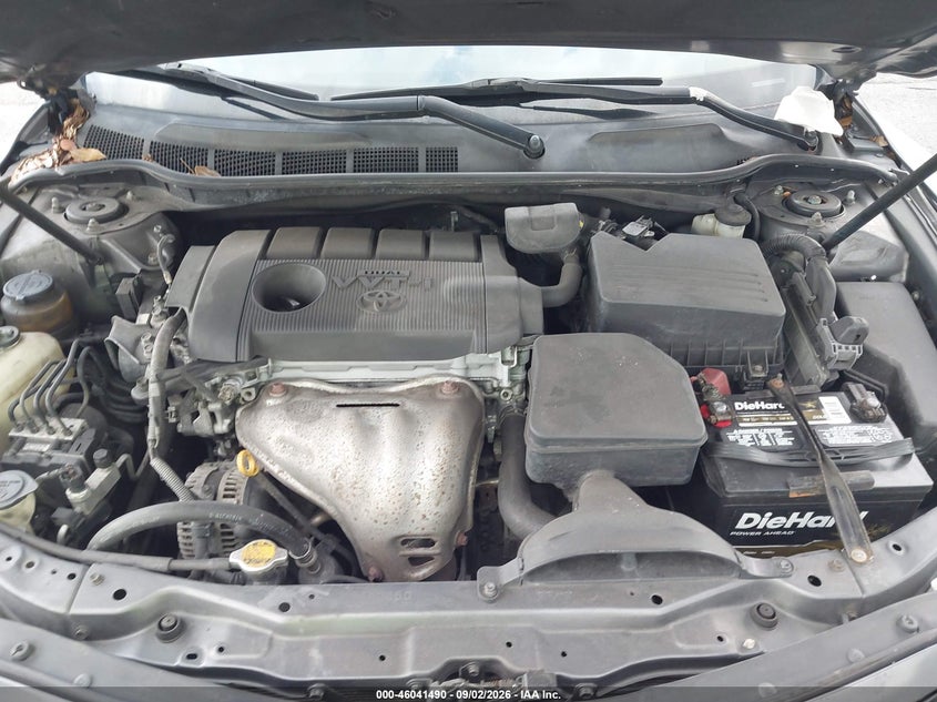 2011 TOYOTA CAMRY SEDAN 2.5L I-4 DOHC, VVT, 179HP
