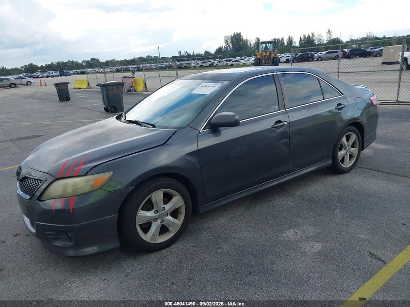2011 TOYOTA CAMRY SEDAN 2.5L I-4 DOHC, VVT, 179HP