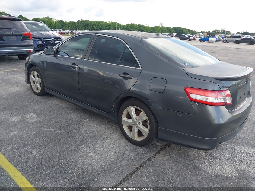 2011 TOYOTA CAMRY SEDAN 2.5L I-4 DOHC, VVT, 179HP