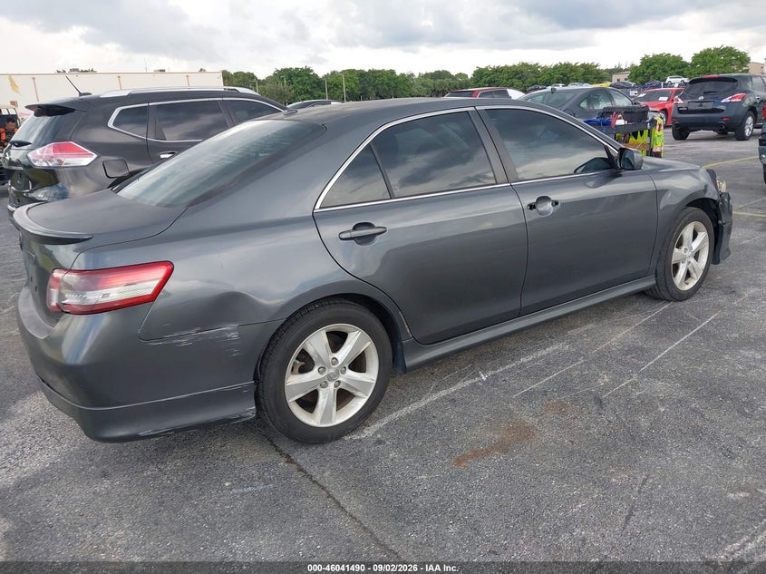 2011 TOYOTA CAMRY SEDAN 2.5L I-4 DOHC, VVT, 179HP