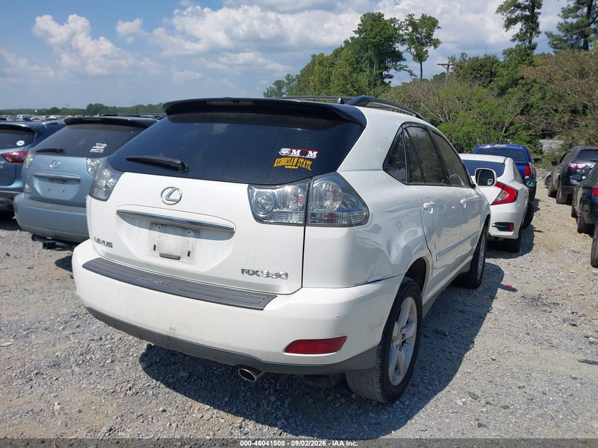LEXUS RX 350 2007 VIN 2T2HK31U97C016886